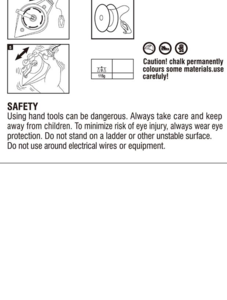 3Pcs Chalk Line Reel Set