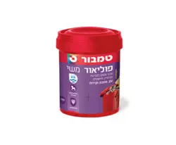 לבן-101-פוליאור משי ע"ב מים 3/4 ליטר