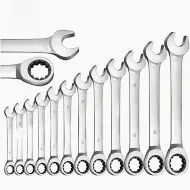 מפתח קבוע-ראש מידות 6-15 ממ כרום פלדה.