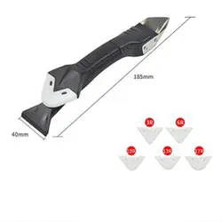 מכשיר לניקוי רובה ראש מתכת 9יח SILICON SCRAPER.