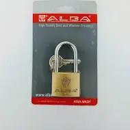 מנעול תלייה פליז ב 40ממ ALBA.