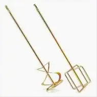 מוט מערבל לטיח ובטון מלבן ניקל HARDEN