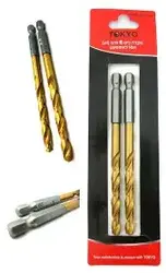 ‏‏זוג מקדחי ביט למברגת אימפקט 8ממ