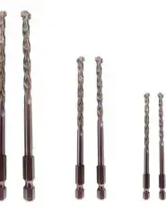 זוג מקדחי בטון ראש משושה 11ממ